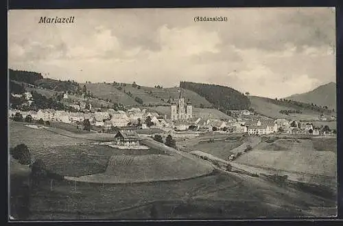 AK Mariazell, Totalansicht von Süden