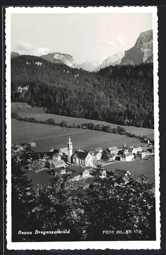 AK Bezau /Bregenzerwald, Ortsansicht aus der Vogelschau