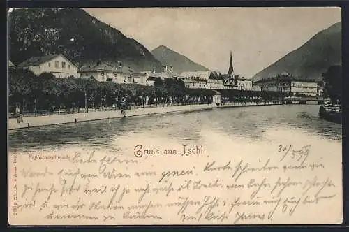 AK Bad Ischl, Ortsansicht