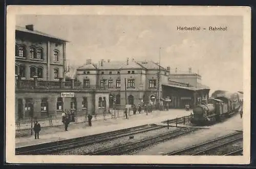 AK Herbesthal, Bahnhof