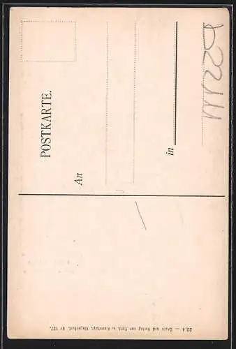 Künstler-AK Edward Theodore Compton: Heiligenblut, Kirche