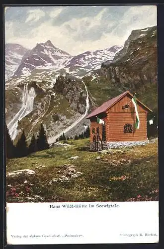 AK Hans Wödl-Hütte im Seewigtale