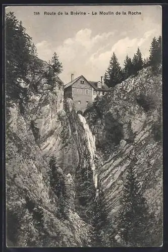 AK Val-de-Travers, Route de la Brévine, Le Moulin de la Roche