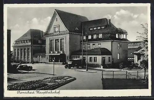 AK Remscheid, Partie am Hauptbahnhof