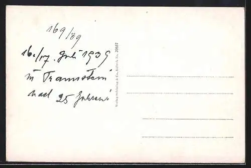 AK Traunstein /Obb., Stadtplatz mit Denkmal