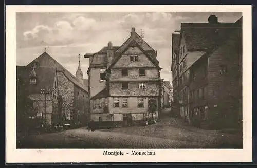 AK Monschau, Altes Haus in der Altstadt