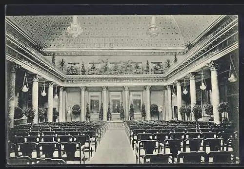 AK Wiesbaden, Das neue Kurhaus, der kleine Konzertsaal