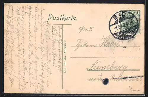 AK Porta Westfalica, Hotel Grosser Kurfürst und Wittekindsberg mit Kaiser Wilhelm-Denkmal