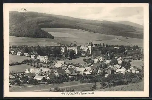 AK Grafschaft / Sauerland, Ortspanorama