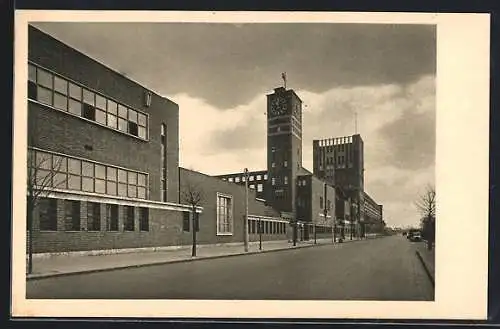 AK Düsseldorf-Holthausen, Verwaltungsgebäude der Persilwerke, Bauhaus