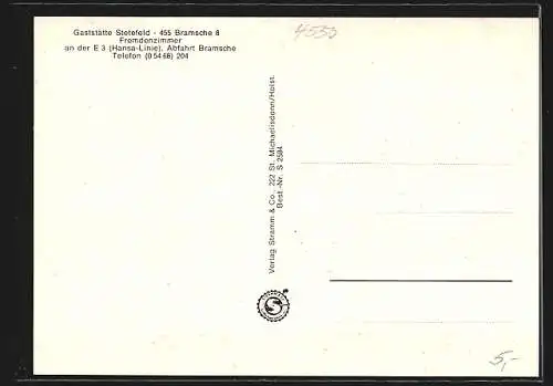 AK Bramsche, Gaststätte Stetefeld