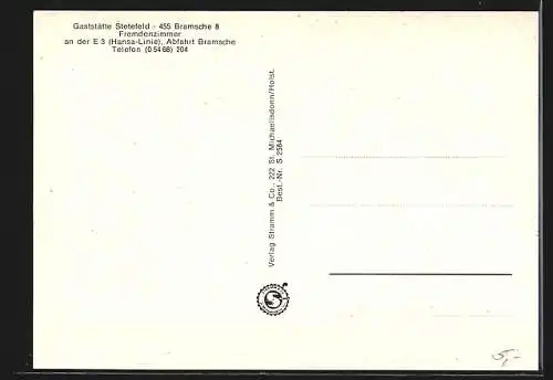 AK Bramsche, Gaststätte Stetefeld