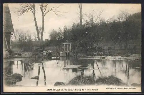 AK Montfort-sur-Risle, Étang du Vieux Moulin