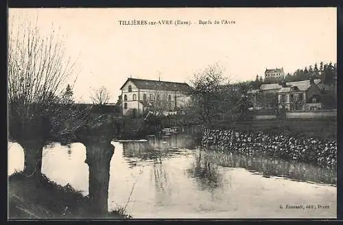 AK Tillières-sur-Avre, Bords de l`Avre