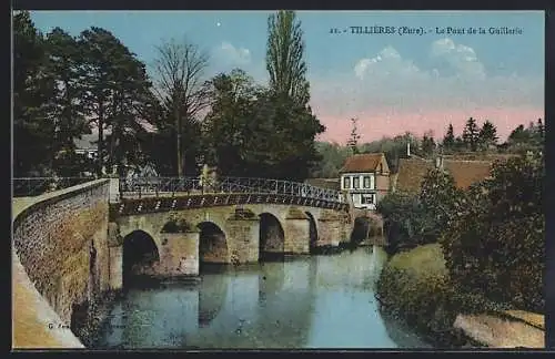 AK Tillières, Le Pont de la Guillerie