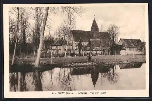 AK Muzy, L`Église, Vue sur l`Avre