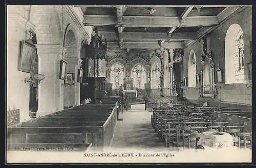 AK Saint-André-de-l`Eure, Intérieur de l`église