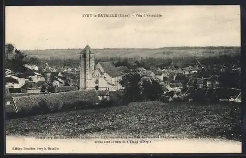 AK Ivry-la-Bataille, Vue d`ensemble