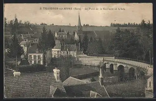 AK Tillières-sur-Avre, Le Pont de la Guillerie et l`Isle