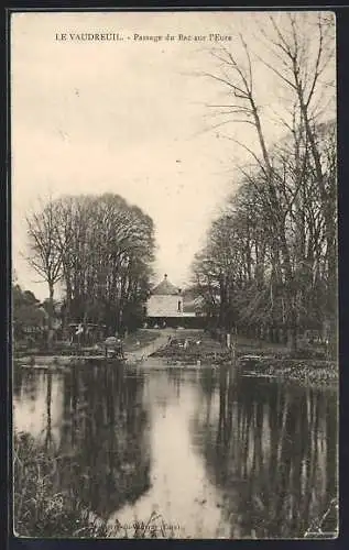 AK Le Vaudreuil, Passage du Bac sur l`Eure