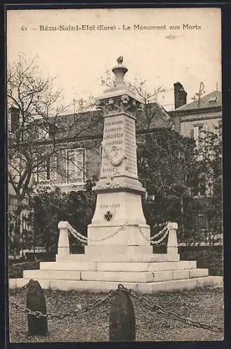 AK Bézu-Saint-Éloi, Le Monument aux Morts