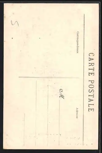 AK Orgeville, Dans la Chapelle Mortuaire, l`autel évoque bien des souvenirs émouvants