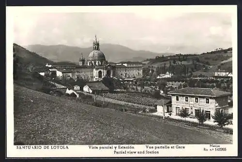 AK Loyola, Santuario de Loyola, Vista parcial y Estación