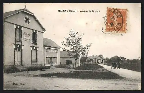 AK Massay /Cher, Avenue de la Gare