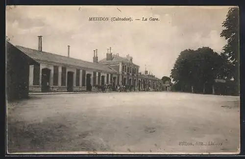 AK Mezidon /Calvados, La Gare