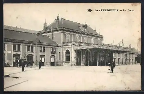 AK Périgueux, La Gare