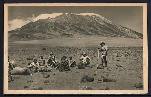 AK Kilimanjaro, Kibo, a view from the high saddle