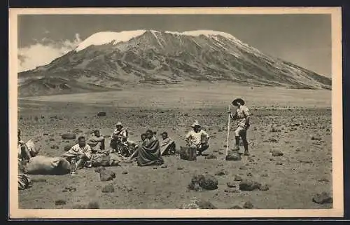 AK Kilimanjaro, Kibo, a view from the high saddle