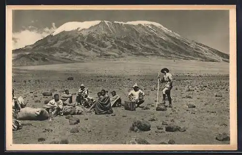 AK Kilimanjaro, Kibo, a view from the high saddle