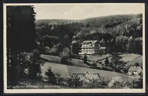 AK Berlebeck i. L, Johannaberg mit Hotel