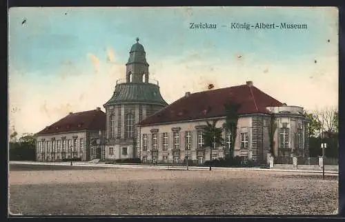 AK Zwickau, König-Albert-Museum