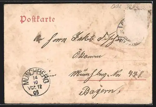 AK Plauen i. V., König Friedrich August-Brücke, Syratal-Viadukt