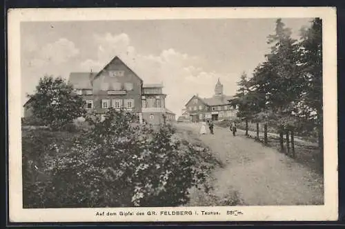 AK Feldberg / Taunus, Gasthaus auf dem Gipfel des Feldbergs