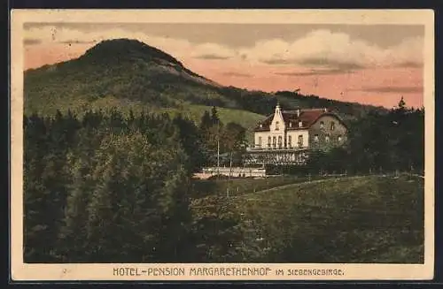 AK Königswinter, Hotel-Pension Margarethenhof im Siebengebirge