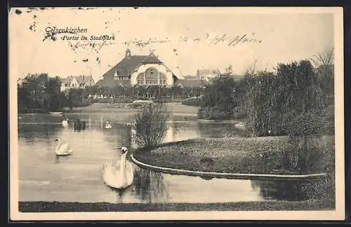 AK Gelsenkirchen, Partie im Stadtpark