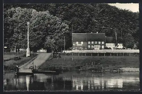 AK Hajen a. d. Weser, Gasthaus zum Ruhberg von Ernst Kohlenberg