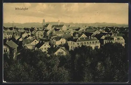 AK Wörishofen, Teilansicht