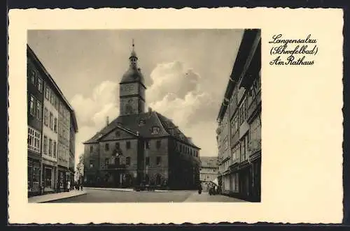 AK Langensalza, Am Rathaus