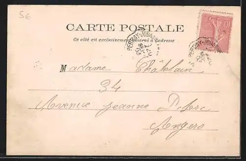 AK Rablay, Vue du pont et des paysages champêtres