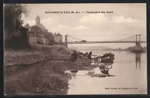 AK St-Florent-le-Vieil, Perspective des Quais