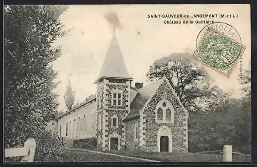 AK Saint-Sauveur-de-Landemont, Château de la Guiltière