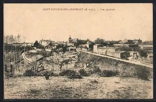 AK Saint-Sauveur-de-Landemont, Vue générale