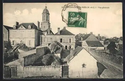 AK Saint-Germain-des-Prés, Vue générale