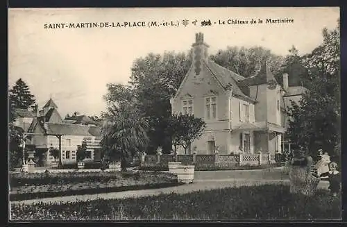 AK Saint-Martin-de-la-Place, Le Château de la Martinière