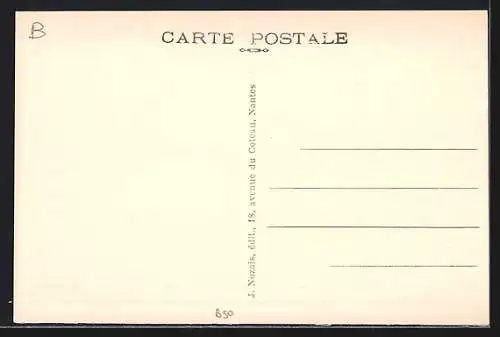 AK Saint-Martin-de-Beaupréau, Communauté et Hôtel-Dieu St-Joseph, vue générale