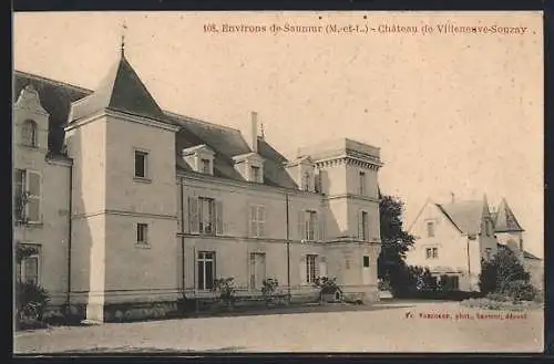 AK Saumur, Château de Villeneuve-Souzay